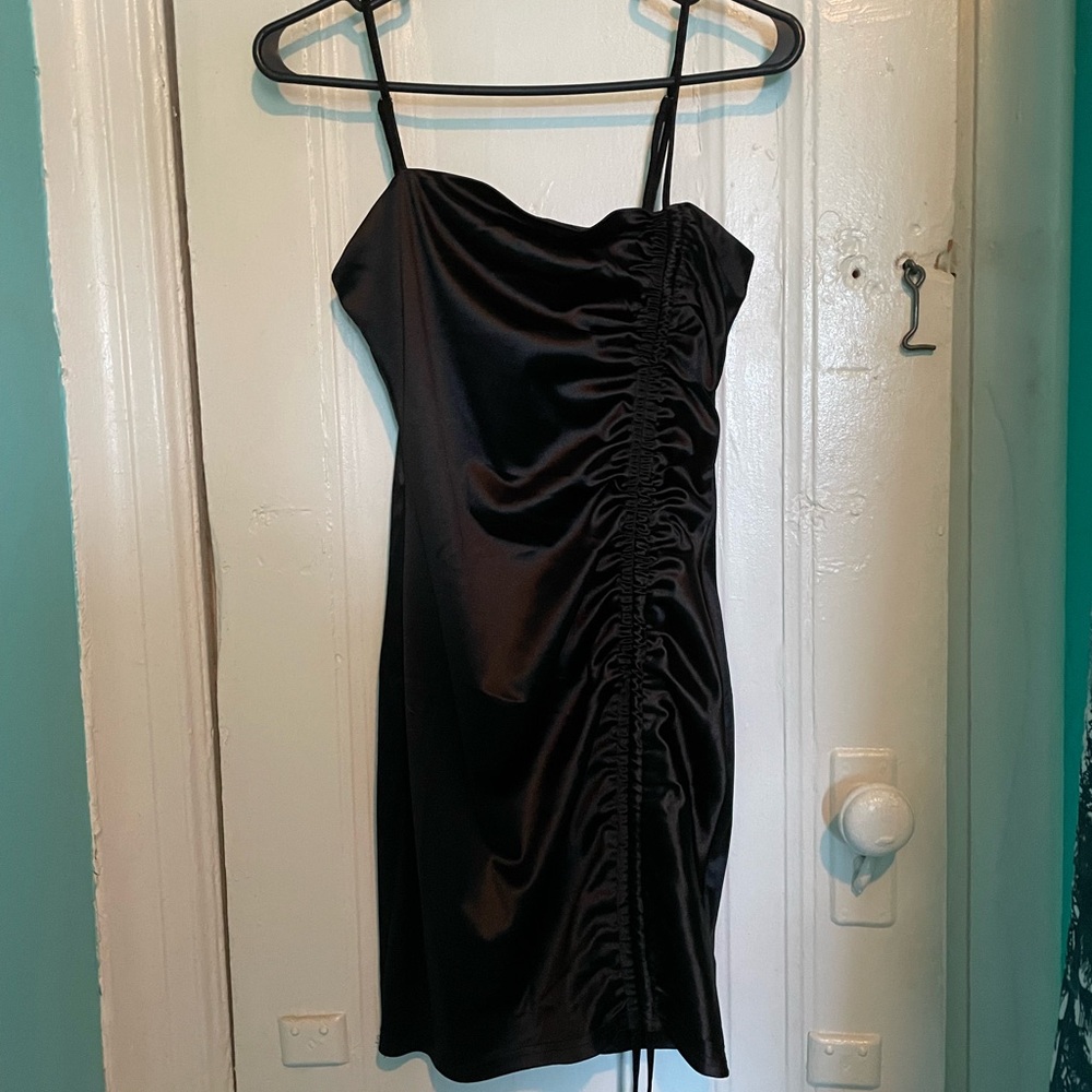 PRIVY Privately Privileged Black Adjustable Cinch Dress